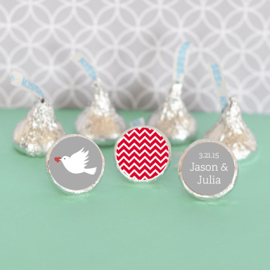 Personalized Theme Hershey's® Kisses Labels Trio (Set of 108)