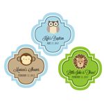 Personalized Baby Animal 1.5" Mini Favor Labels