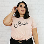 Plus Size Vintage Bridal Babe Shirts - Semi Fitted