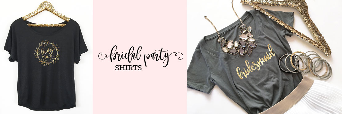 shirts for bridal party